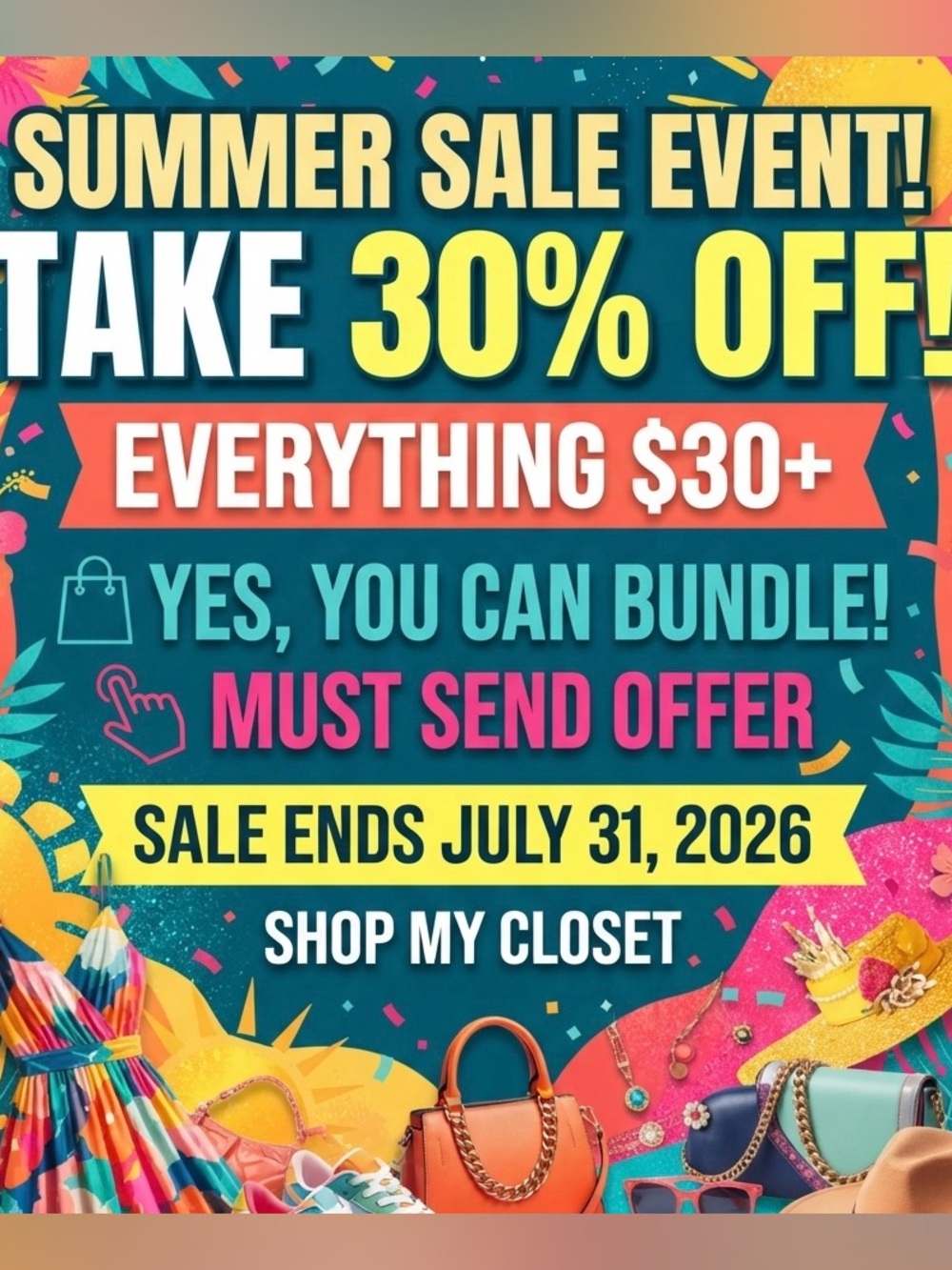 Refresh your style with 30% off your favorites!